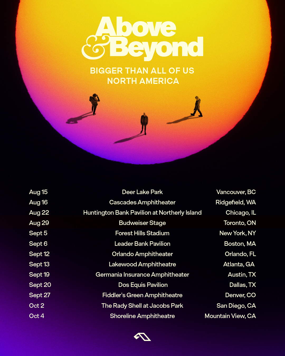Above & Beyond Bigger Than All Of Us Tour Above & Beyond Bigger Than All Of Us Tour