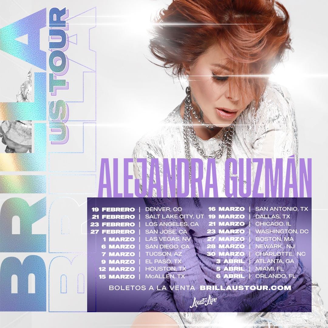 Alejandra Guzmán Tour Dates 2025