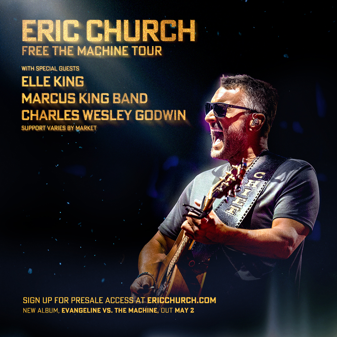 Eric Church Free The Machine Tour Eric Church Free The Machine Tour