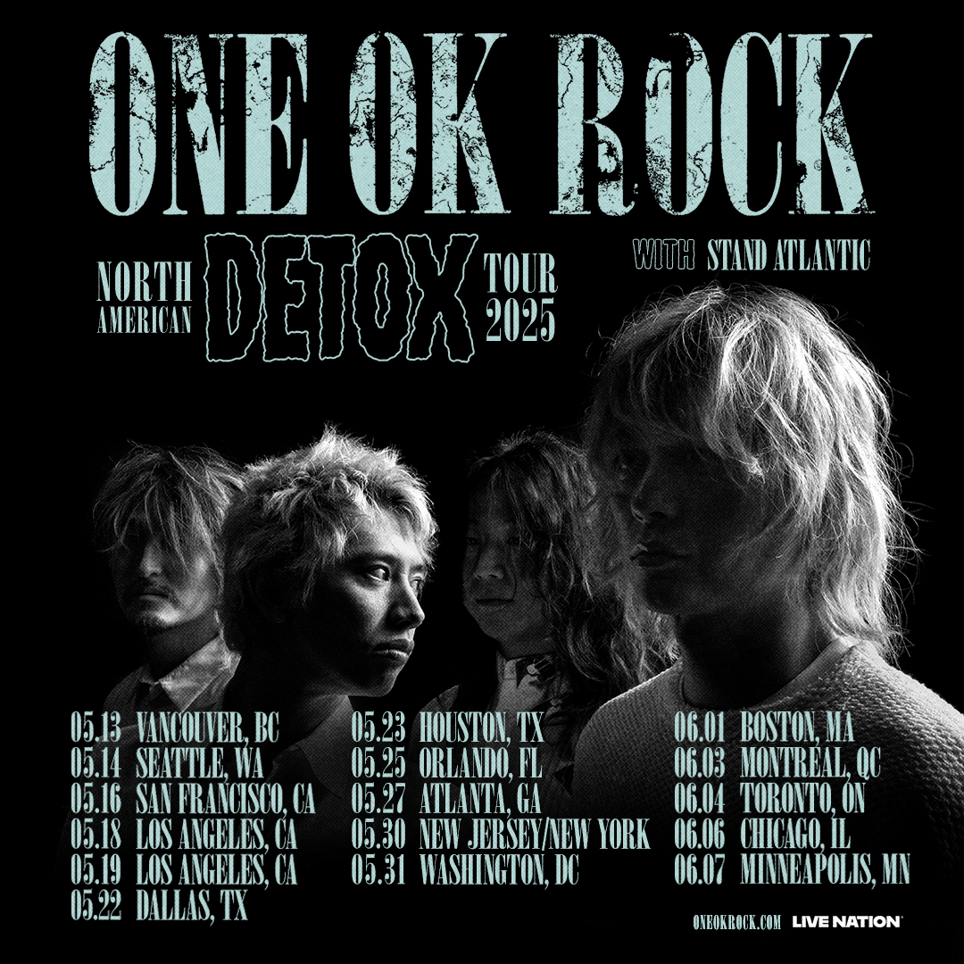 ONE OK ROCK DETOX North American Tour 2025