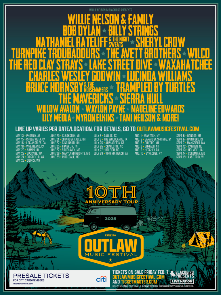 Outlaw Music Festival 2025