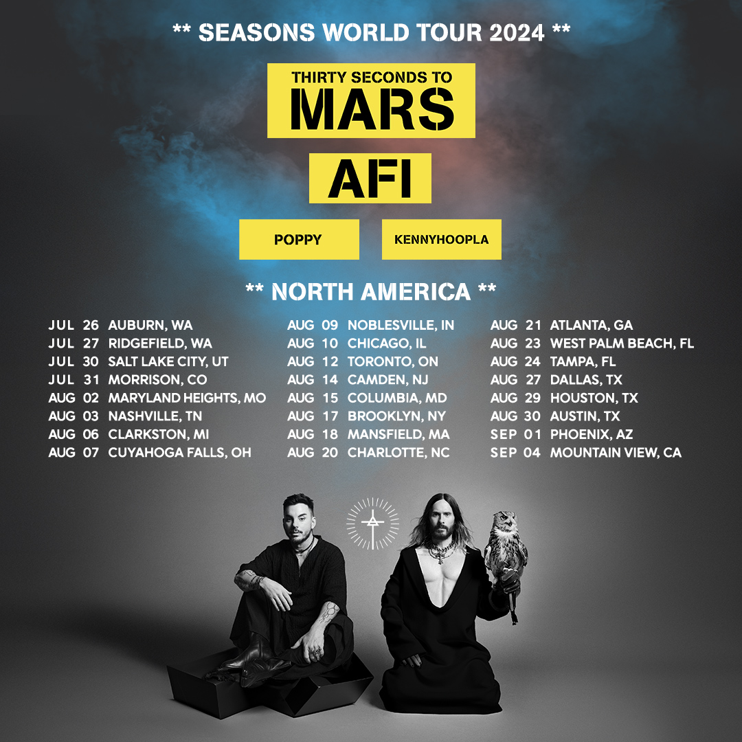 Thirty Seconds To Mars Tour Dates