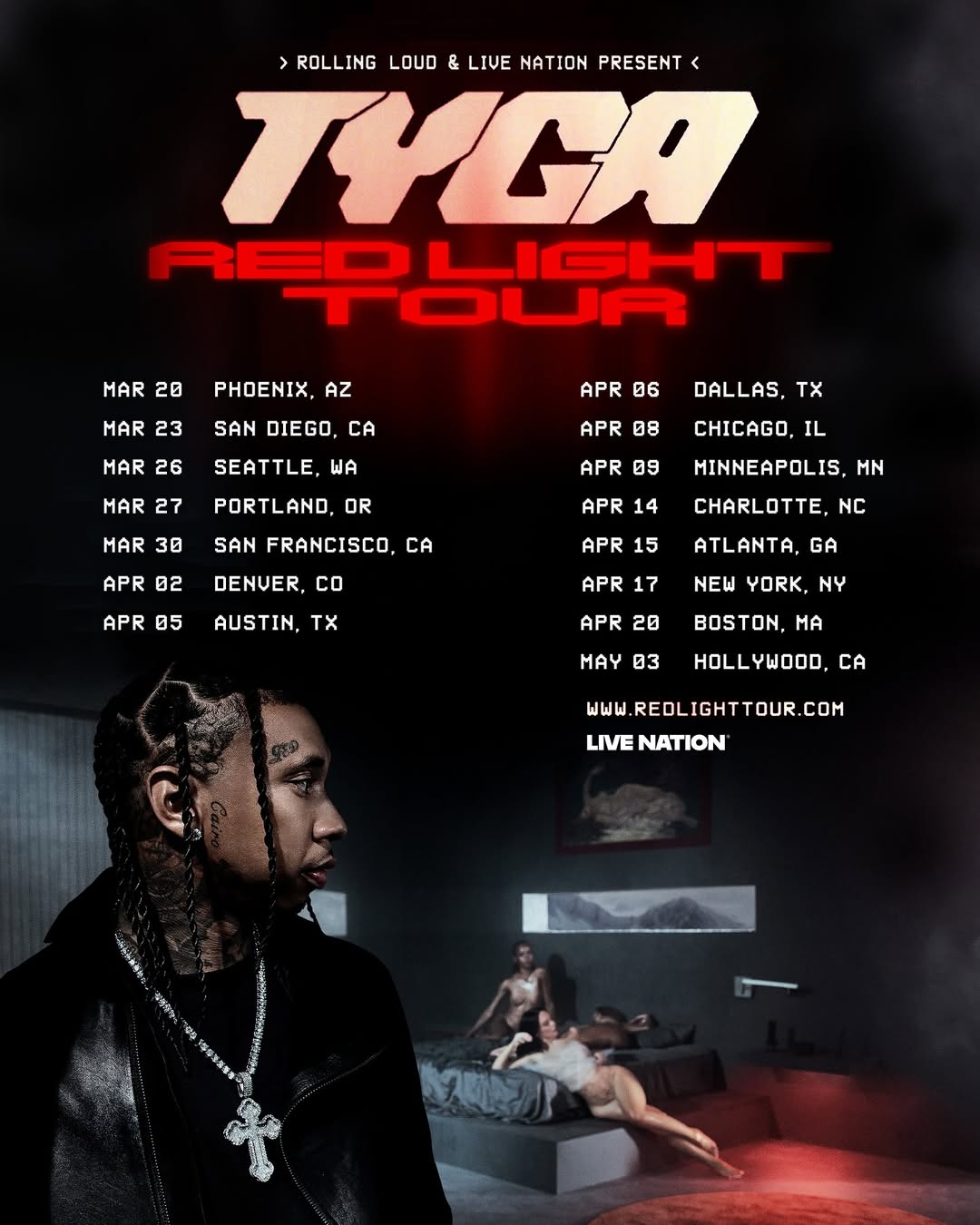 Tyga Red Light Tour