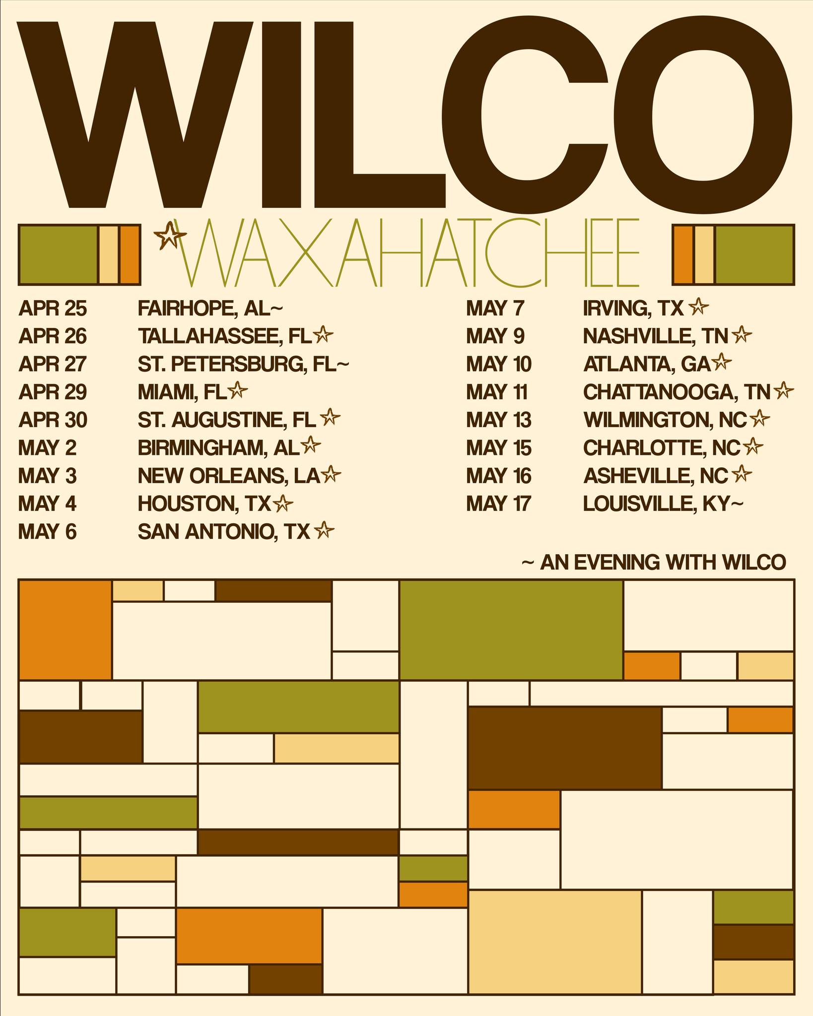 Wilco with Waxahatchee 2025 Tour